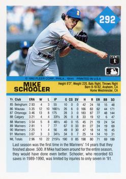 Mike Schooler  baseball card collectible - Main Image 2