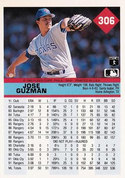 Jose Guzman  baseball card collectible - Main Image 2
