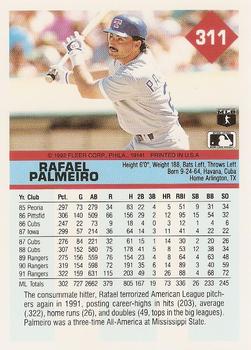 Rafael Palmeiro  baseball card collectible - Main Image 2