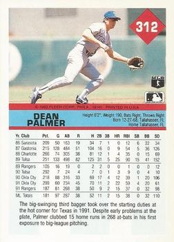 Dean Palmer  baseball card collectible - Main Image 2