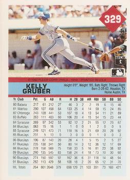 Kelly Gruber  baseball card collectible - Main Image 2