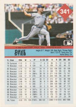 Dave Stieb  baseball card collectible - Main Image 2