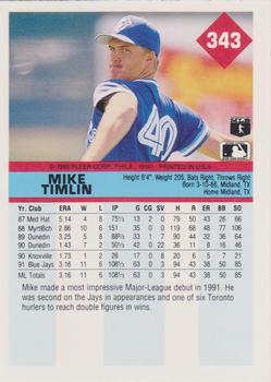 Mike Timlin  baseball card collectible - Main Image 2