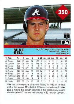 Mike Bell  baseball card collectible - Main Image 2