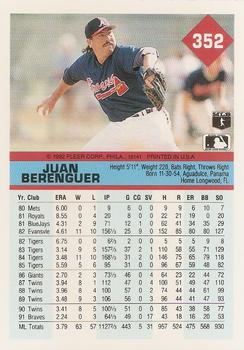 Juan Berenguer  baseball card collectible - Main Image 2