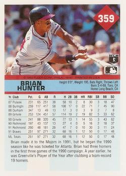 Brian Hunter  baseball card collectible - Main Image 2