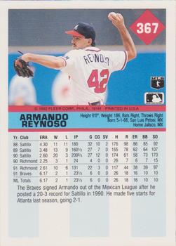 Armando Reynoso  baseball card collectible - Main Image 2
