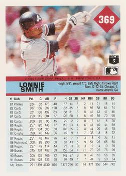 Lonnie Smith  baseball card collectible - Main Image 2