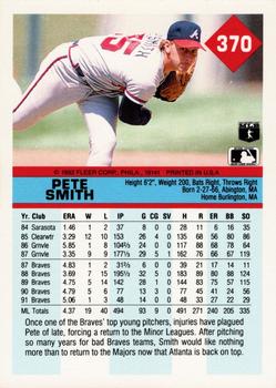 Pete Smith  baseball card collectible - Main Image 2