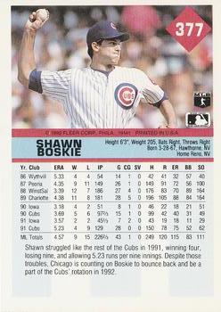 Shawn Boskie  baseball card collectible - Main Image 2