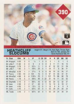 Heathcliff Slocumb  baseball card collectible - Main Image 2
