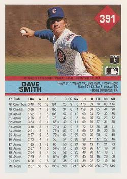 Dave Smith  baseball card collectible - Main Image 2