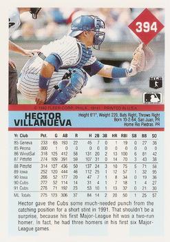 Hector Villanueva  baseball card collectible - Main Image 2
