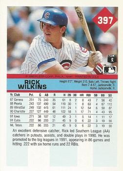Rick Wilkins  baseball card collectible - Main Image 2