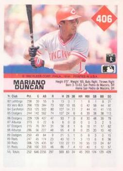 Mariano Duncan  baseball card collectible - Main Image 2