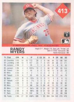 Randy Myers  baseball card collectible - Main Image 2