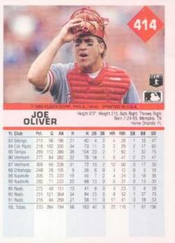 Joe Oliver  baseball card collectible - Main Image 2
