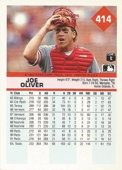 Joe Oliver  baseball card collectible - Main Image 2