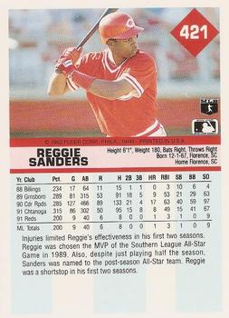 Reggie Sanders  baseball card collectible - Main Image 2