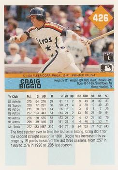 Craig Biggio  baseball card collectible - Main Image 2
