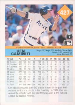 Ken Caminiti  baseball card collectible - Main Image 2