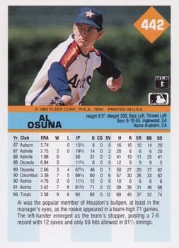 Al Osuna  baseball card collectible - Main Image 2