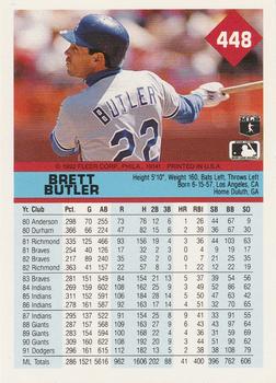 Brett Butler  baseball card collectible - Main Image 2