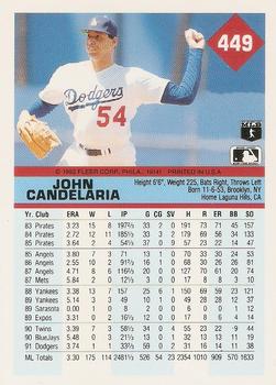 John Candelaria  baseball card collectible - Main Image 2