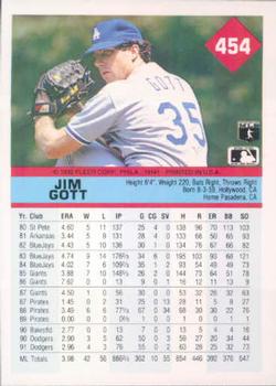 Jim Gott  baseball card collectible - Main Image 2