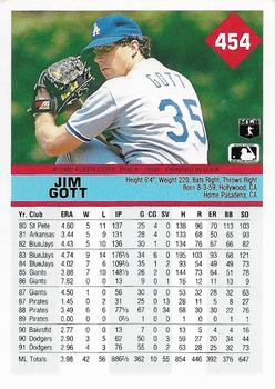 Jim Gott  baseball card collectible - Main Image 2