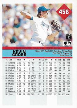 Kevin Gross  baseball card collectible - Main Image 2
