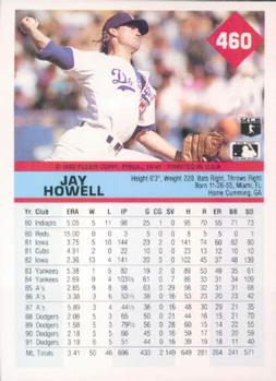Jay Howell  baseball card collectible - Main Image 2