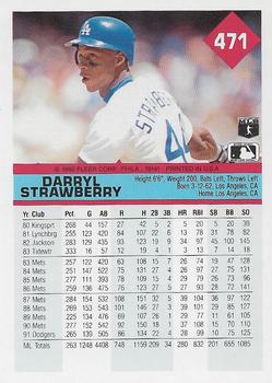 Darryl Strawberry  baseball card collectible - Main Image 2