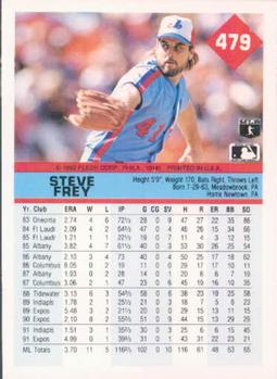 Steve Frey  baseball card collectible - Main Image 2