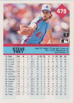 Steve Frey  baseball card collectible - Main Image 2