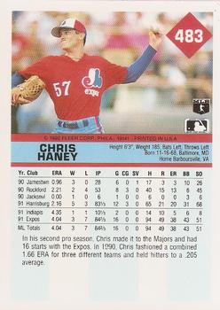 Chris Haney  baseball card collectible - Main Image 2