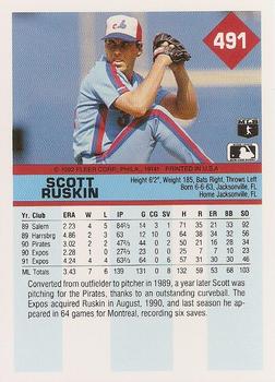 Scott Ruskin  baseball card collectible - Main Image 2