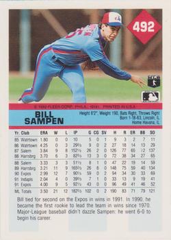 Bill Sampen  baseball card collectible - Main Image 2