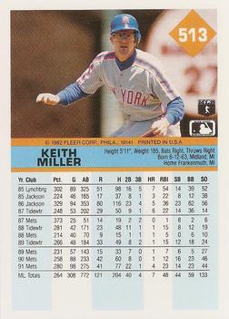 Keith Miller  baseball card collectible - Main Image 2