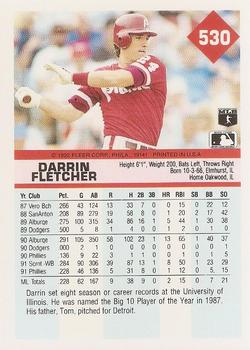 Darrin Fletcher  baseball card collectible - Main Image 2