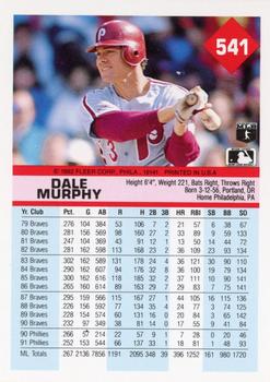 Dale Murphy  baseball card collectible - Main Image 2