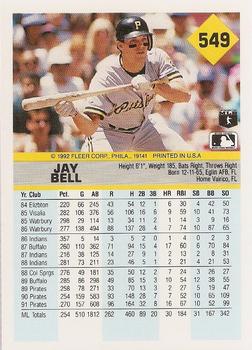 Jay Bell  baseball card collectible - Main Image 2