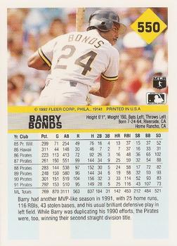 Barry Bonds  baseball card collectible - Main Image 2