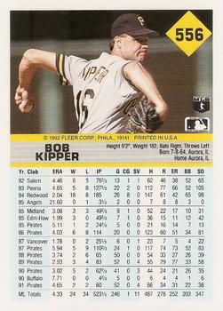 Bob Kipper  baseball card collectible - Main Image 2