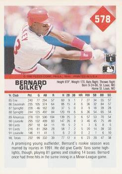 Bernard Gilkey  baseball card collectible - Main Image 2