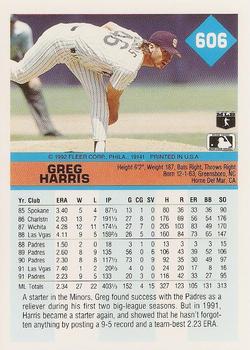 Greg Harris  baseball card collectible - Main Image 2