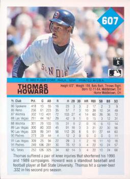 Thomas Howard  baseball card collectible - Main Image 2