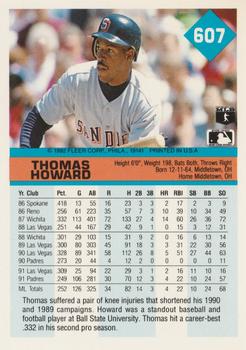 Thomas Howard  baseball card collectible - Main Image 2