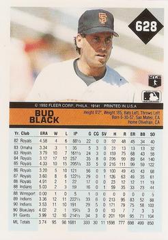 Bud Black  baseball card collectible - Main Image 2