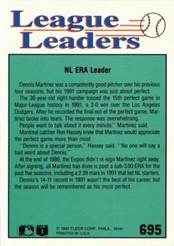 Dennis Martinez  baseball card collectible - Main Image 2